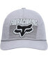 ფოტო #2 პროდუქტის Men's Gray Carv Snapback Hat