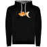 KRUSKIS Flying Fish Two-Colour hoodie Серо-черный, S - фото #1