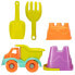 COLOR BEACH Playa Set Truck With Accessories