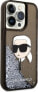 Karl Lagerfeld Etui Karl Lagerfeld KLHCP14XLNKHCK Apple iPhone 14 Pro Max czarny/black hardcase Glitter NFT Karl Head