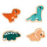 Фото #1 товара JANOD Dino 4 Evolutionary Puzzles Dino