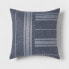 Фото #6 товара 5pc Full/Queen Bowen Reversible Herringbone Stripe Comforter Bedding Set Blue -