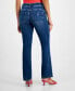 ფოტო #2 პროდუქტის Women's Shape Up Straight Power High-Rise Jeans