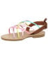 Toddler Rainbow Strap Sandals 6