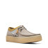 Фото #3 товара Clarks Wallabee Cup 26170043 Mens Gray Oxfords & Lace Ups Casual Shoes