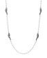 Фото #1 товара 2028 silver-Tone Pewter Parrot Imitation Pearl Chain Necklace