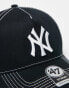 Фото #3 товара 47 Brand contrast stitch New York Yankees cap in black