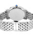 Women's Ravenna Swiss Quartz Silver-Tone Stainless Steel Watch 37mm