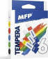 Фото #2 товара MFP paper farby tempera 6szt 12ml 6300356