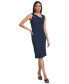 Women's Sleeveless Asymmetric Sheath Dress