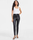 Фото #3 товара Women's Faux-Leather Skinny Pants, Created for Macy's