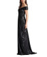 ფოტო #6 პროდუქტის Women's Hera Pleated Lam Gown