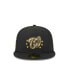 Фото #3 товара Men's Black Washington Nationals 2024 Armed Forces Day On-Field 59FIFTY Fitted Hat