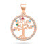 Фото #1 товара Shiny bronze pendant Tree of Life PT114R