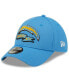 Фото #4 товара Men's Powder Blue Los Angeles Chargers 2022 Sideline 39THIRTY Coaches Flex Hat