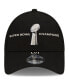 Фото #3 товара Men's Black Los Angeles Rams Super Bowl LVI Champions Parade 9FORTY Snapback Adjustable Hat