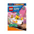 Фото #4 товара Конструктор LEGO 60333 City Stuntz The Bathtub Stunt Motorcycle, игрушка для мальчиков и девочек