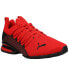 Фото #4 товара Puma Axelion Interest Stripe Training Mens Red Sneakers Athletic Shoes 376423-0