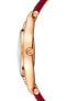 Фото #3 товара Наручные часы женские Swarovski Damen Armbanduhr Stella с красным кожаным ремешком 29 мм