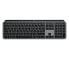 Фото #3 товара Logitech MX Keys for Mac Advanced Wireless Illuminated Keyboard - Full-size (100%) - RF Wireless + Bluetooth - QWERTY - Grey