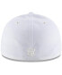 Фото #3 товара Men's San Francisco 49ers White on White Low Profile 59FIFTY Fitted Hat