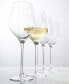 Фото #6 товара Cambron Optic White Wine Glasses, Set of 4