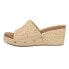 Фото #3 товара Corkys Summer Lovin Studded Wedge Womens Beige Casual Sandals 41-0244-RAFF