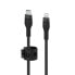 Фото #2 товара Belkin CAA011BT1MBK - 1 m - USB C - USB C/Lightning - Black