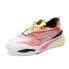 Фото #2 товара Puma RsFast Paradise Lace Up Mens White Sneakers Casual Shoes 38262202