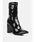 Фото #2 товара Pluto block heel stiletto ankle boot