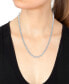 ფოტო #2 პროდუქტის EFFY® Diamond 18" Tennis Necklace (5-1/10 ct. t.w.) in 14k White Gold