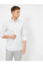Фото #2 товара Рубашка классического кроя Koton Slim Fit Poplin