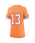 Фото #4 товара Women's Mike Evans Orange Tampa Bay Buccaneers Throwback Game Jersey