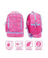 Фото #3 товара Kids Prints 2-In-1 Backpack and Insulated Lunch Bag - Rainbows