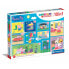 10-Puzzle Set Peppa Pig Clementoni SuperColor 220 Pieces