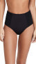 L*Space 286984 Women's Jackie Bikini Bottoms, Black, Size Small