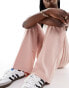 Фото #2 товара Vero Moda wide leg dad trousers in misty rose