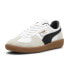 Фото #2 товара Puma Palermo Lace Up Mens Off White, White Sneakers Casual Shoes 39646401