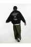 Sportswear Trend Fleece Crew Siyah Oversize Erkek Sweatshirt DX6755-010