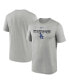 ფოტო #3 პროდუქტის Men's Gray Los Angeles Dodgers City Connect Legend Performance T-shirt