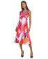 Фото #1 товара Women's Multicolored Pleated-Skirt Dress