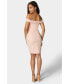 ფოტო #2 პროდუქტის Women's Off Shoulder Knit Dress