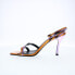 Diesel D-Venus Sandals Y03042-P1660-H9380 Womens Orange Heeled Sandals Shoes