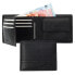 Фото #3 товара Мужское портмоне кожаное черное горизонтальное без застежки Tom Tailor Mens leather wallet 12215 60 Black