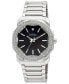 Unisex Quartz Silver-Tone Alloy Watch 40mm