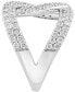 ფოტო #3 პროდუქტის EFFY® Diamond Interlink Ring (1-3/8 ct. t.w.) in 14k White Gold