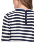 Women's Cotton Maternity Nursing Sweater with Detachable Collar