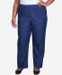 Фото #1 товара Джинсы женские Alfred Dunner классические среднего размера прямого кроя со средней длиной - джинсы.