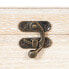 Decorative box 30 x 18 x 12 cm Sheets Rattan DMF (2 Units)