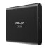 Фото #1 товара PNY X-PRO - 500 GB - USB Type-C - 3.2 Gen 2 (3.1 Gen 2) - 1500 MB/s - Black
